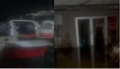 Rritje e paprecedentë e nivelit të detit në Radhimë, rrezik për varkat dhe magazinat e peshkimit