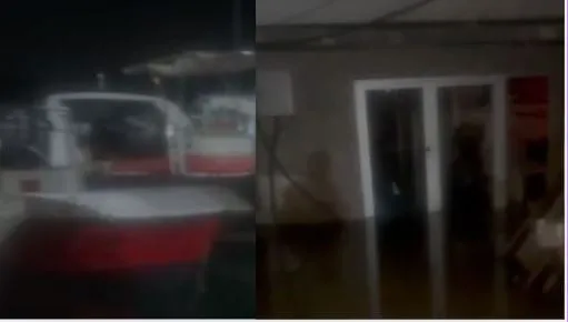 Rritje e paprecedentë e nivelit të detit në Radhimë, rrezik për varkat dhe magazinat e peshkimit