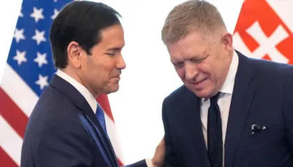 Rubio në Sllovaki: Nuk ikim nga NATO, nuk po i kërkojmë Europës të jetë vasale e SHBA