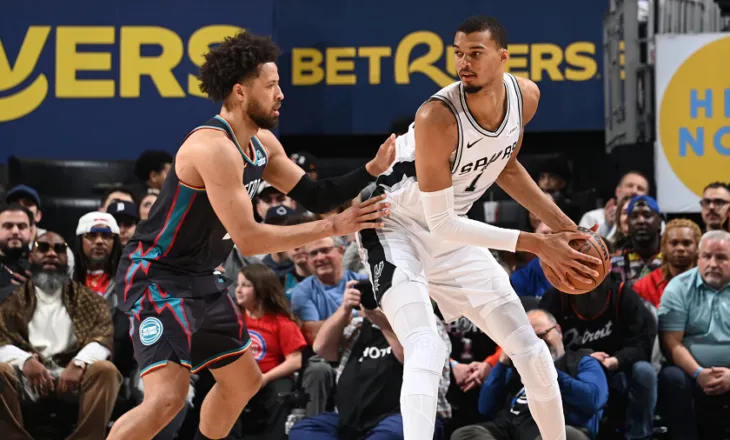 San Antonio mund Detroit dhe korr suksesin e 9-të radhazi, fitojnë edhe Sacramento e Houston