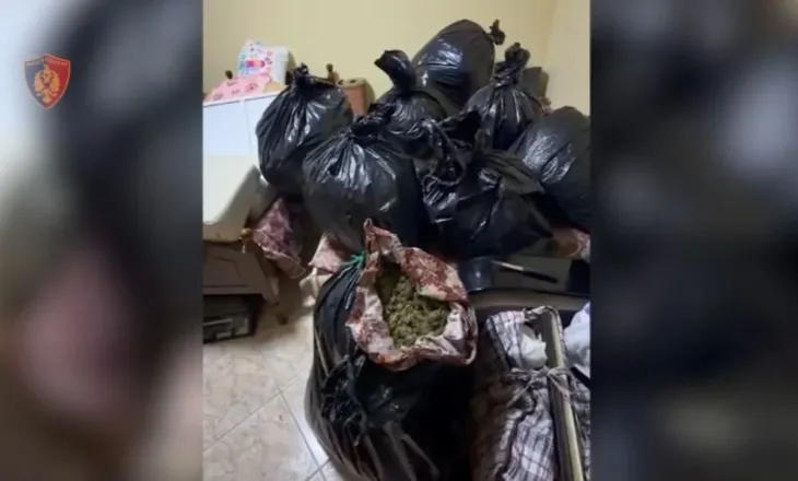 Sekuestrohen 57 kg kanabis, arrestohen dy persona në Vlorë