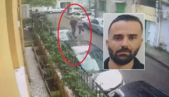 Sherri ku mbeti i vrarë i riu/ Publikohen pamjet kur autori arratiset me gruan e tij pas krimit