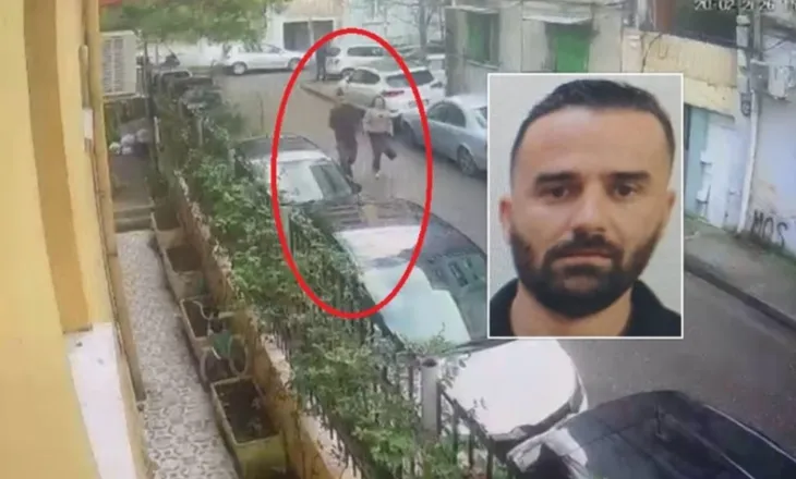 Sherri ku mbeti i vrarë i riu/ Publikohen pamjet kur autori arratiset me gruan e tij pas krimit