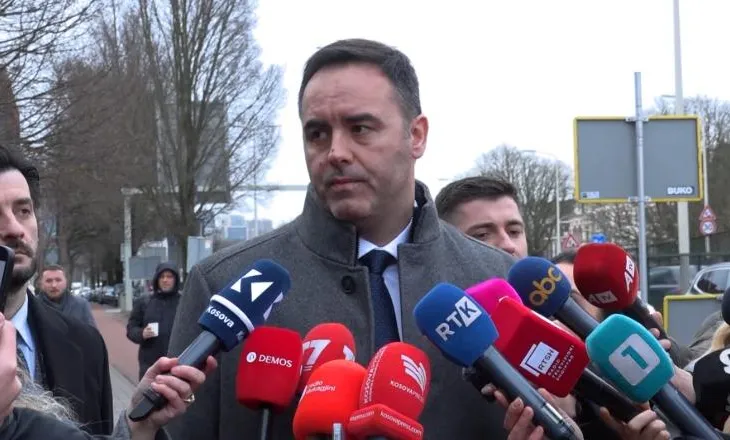 ‘Shkelje brutale e së drejtës së njeriut’, Glauk Konjufca në Hagë: Lufta e Kosovës ishte e drejtë dhe e pastër