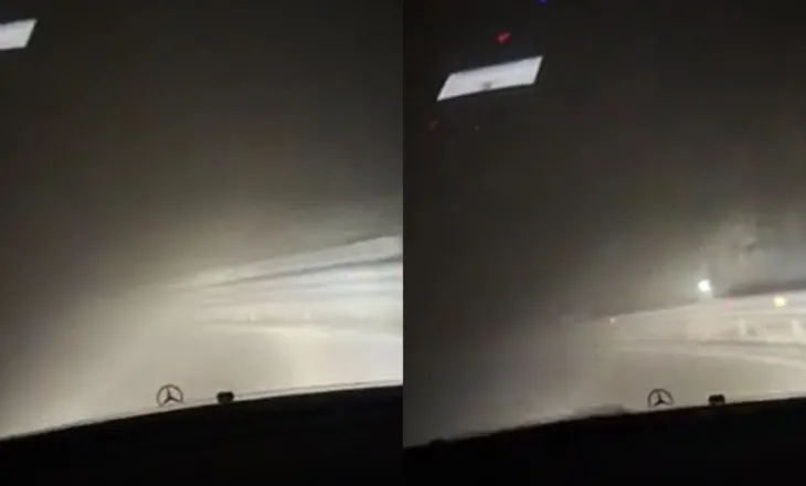 Shoferët të tregojnë kujdes, aksi Qafë Thanë-Librazhd përfshihet nga mjegulla e dendur