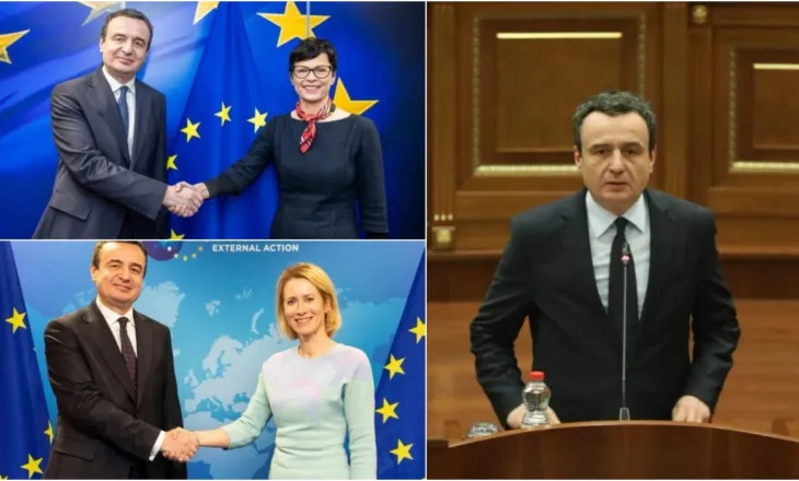 “Shpejtoni reformat për të zhbllokuar…”/ Formimi i qeverisë së re në Kosovë, Kaja Kallas dhe Marta Kos urojnë Kurtin