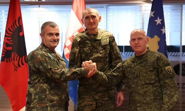 Shqipëri-Kosovë-Kroaci forcojnë bashkëpunimin ushtarak, Vengu: Stërvitja e parë trilaterale do të zhvillohet gjatë këtij viti