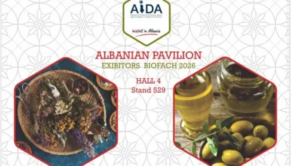 Shqipëria në panairin ndërkombëtar BIOFACH 2026: Pesë kompani promovojnë produktet e qëndrueshme