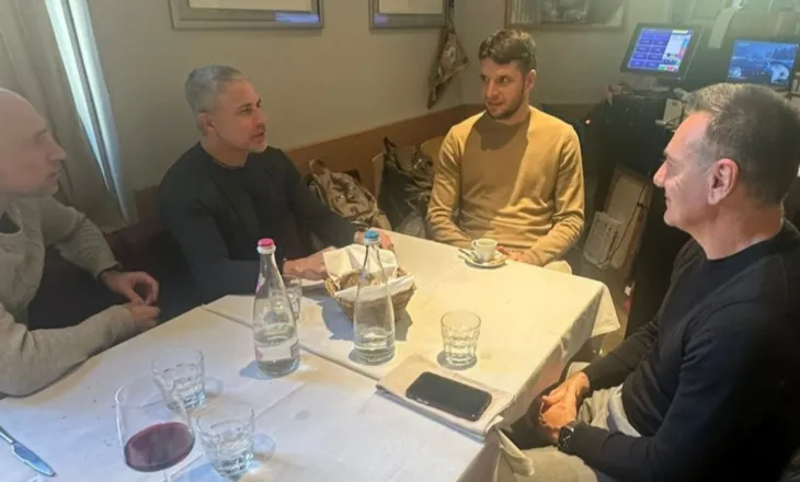 Silvinjo & stafi teknik ndjekin nga afër lojtarët kuqezi në përgatitjet për ndeshjen e “Play-Off”-it ndaj Polonisë