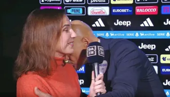 Spalletti, “show” në televizion. Puth “live” gazetaren për të shpjeguar penalltitë pas Juve-Lazio