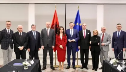 Spiropali mirëpret Komisionin e Punëve të Jashtme të PE: 2026, vit kyç për jetësimin e planit për anëtarësimin e Shqipërisë në BE