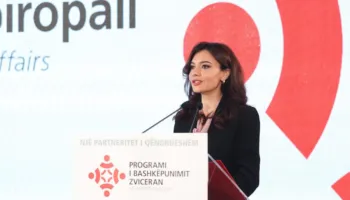 Spiropali: Partneriteti me Zvicrën, i rëndësishëm për integrimin europian