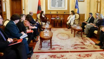 Spiropali takim me Kryetaren e Kuvendit të Kosovës: Forcim i bashkëpunimit në shërbim të objektivave strategjike