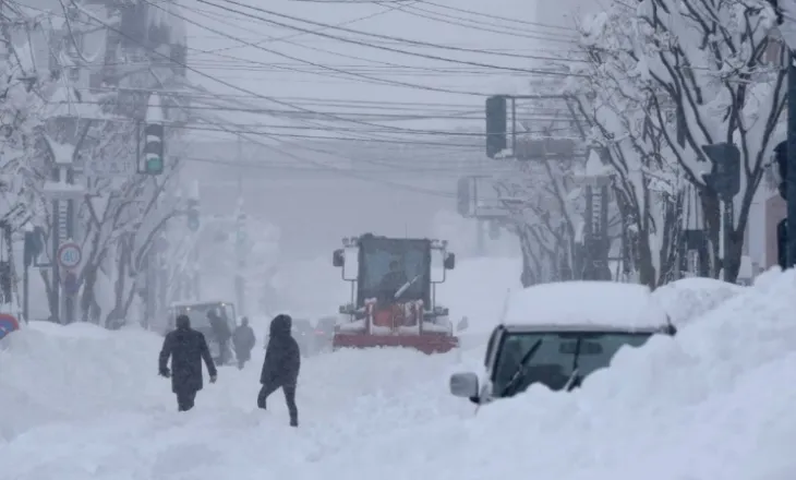 Stuhia e dëborës në Japoni, 14 viktima