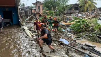 Stuhia tropikale lë pas katër të vdekur dhe mijëra të zhvendosur në Filipine, afërsisht 5,800 transferohen në strehimore