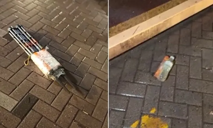 Sulmi i ‘grupit të zjarrit’ ndaj Kryeministrisë/ Në bulevard shihen edhe fishekzjarrë e molotovë të pashpërthyera