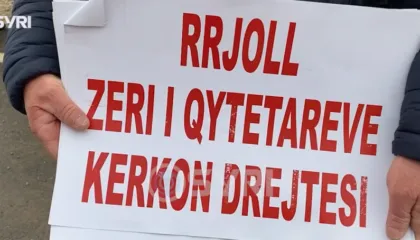 SYRI TV/ Baks-Rrjoll, banorët protestojnë sërish, nuk lejojnë punën e makinerive