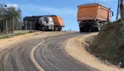 SYRI TV/ Banorët e Gjuzaj dyshime për rrugën: Mungojnë elementët e sigurisë, do shembet