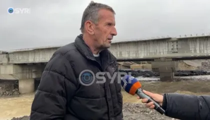 SYRI TV/ Elbasan, ndërtimi i urës nga firma ‘Salillari’ përmbyt shtëpinë e familjes Meta