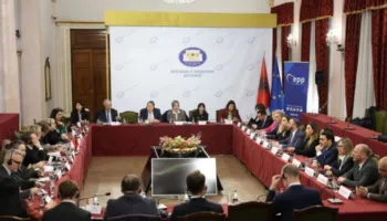 Takimi me misionin faktmbledhës të PPE, Bardhi: Sinjal i fortë se zhvillimet në Shqipëri janë në fokusin evropian!