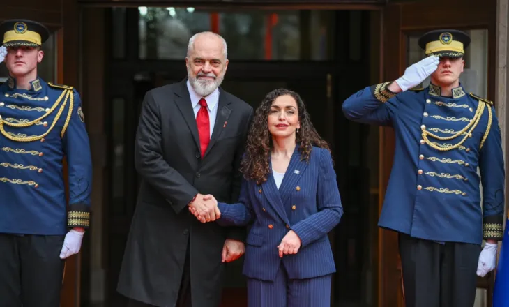 Takimi me Ramën, Presidentja Osmani: Kosova dhe Shqipëria janë bashkë në çdo sfidë dhe në çdo sukses