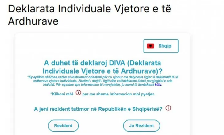 Tatimet publikojnë linkun: Verifikoni a duhet ta plotësoni deklaratën e të ardhurave vjetore