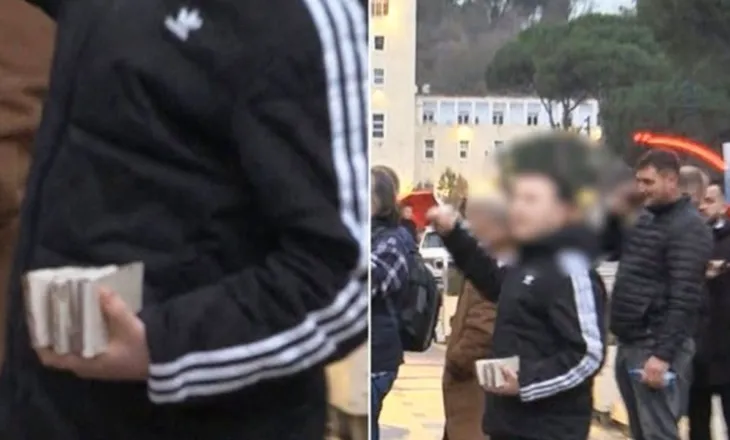 Tensione mes qytetarëve dhe policisë, protestuesi gjuan drejt godinës me…