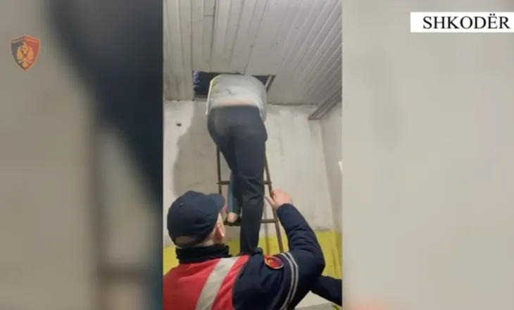 Tentoi të grabiste postën nën kërcënimin e thikës, gjendet i fshehur në tavan 24-vjeçari në Shkodër