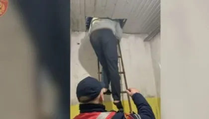 Tentoi të vidhte zyrën e Postës Shqiptare, policia e gjen në tavanin e shtëpisë në Shkodër