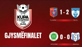 Teuta surprizon Vllazninë, Apolonia bën detyrën ndaj Gramshit. Mësohet finalja e madhe e Kupës së Shqipërisë për femra