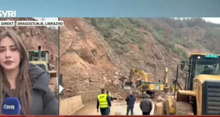 Tmerri në kthesat e Dragostunjës/ Shoferët për SYRI TV: Si ‘Benz’-i i shpëtoi për sekonda masivit të gurëve që ranë nga mali