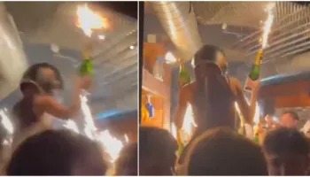 Tragjedia në Zvicër me 41 viktima, publikohet momenti kur çatia e lokalit në resortin e sikve merr flakë (VIDEO)