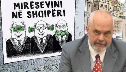 Transparency International/ Shqipëria në fund të tabelës: Një dështim që qeveria përpiqet ta fshehë
