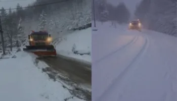 Trashësia arrin deri në 20 cm, rikthehen reshjet e borës në Korçë
