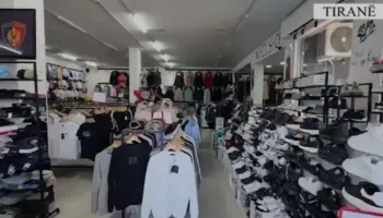 Tregtonte veshje kontrabandë me logo false, arrestohet administratorja e dyqanit, vlera e mallit 40 mijë euro