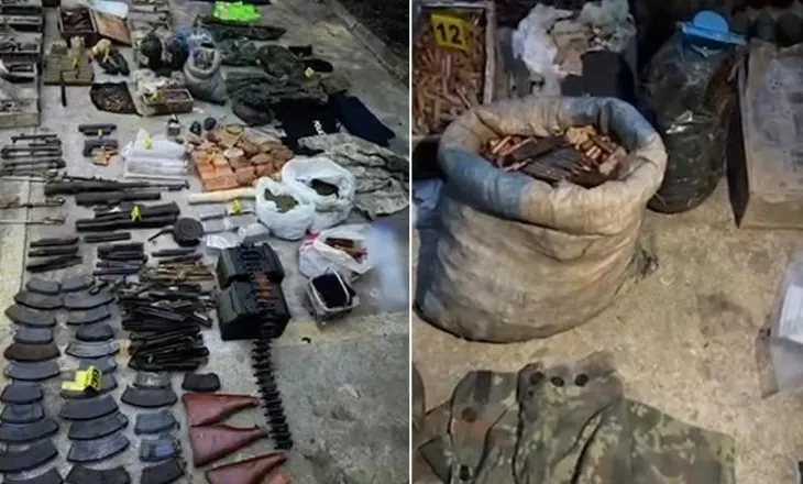 Tritol, granata dhe armë, Ylli Zallës i gjendet sërish arsenal armatimesh në Fushë-Krujë