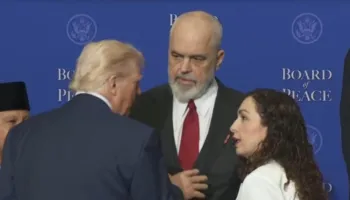 Trump bisedon veçmas me Ramën dhe Osmanin në Uashington