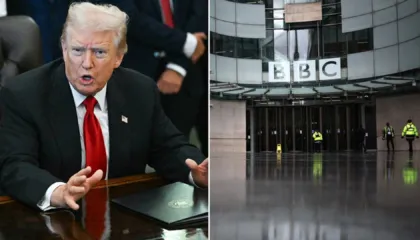 Trump ngriti padi ndaj BBC-së pasi redaktuan fjalimin e presidentit, caktohet data e seancës gjyqsore