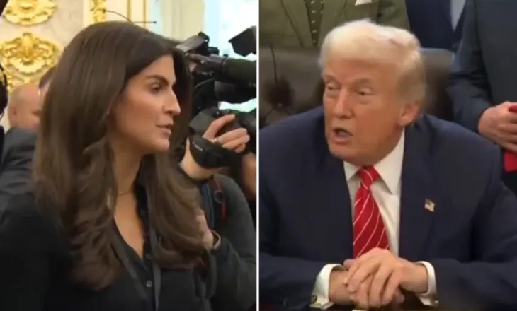 Trump përplaset me gazetaren për çështjen Epstein: Je më e keqja, nuk të kam parë kurrë të buzëqeshësh (VIDEO)