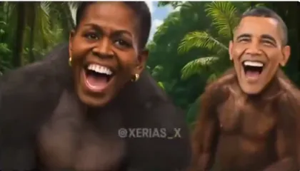 Trump publikon video ku Obama dhe bashkëshortja e tij paraqiten si majmunë