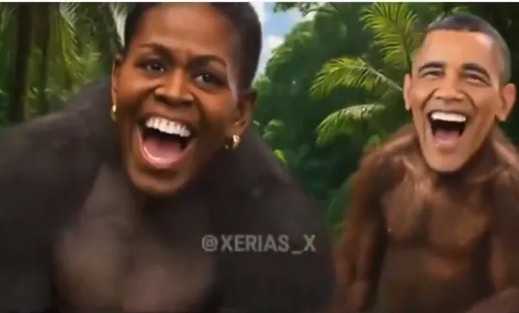 Trump publikon video ku Obama dhe bashkëshortja e tij paraqiten si majmunë