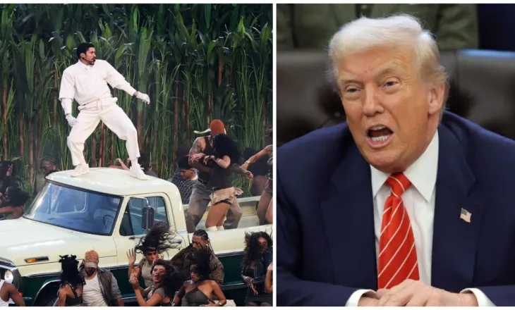 Trump sulmon shfaqjen e Bad Bunny-t në Super Bowl: Një nga më të këqijat në histori, fyerje për Amerikën