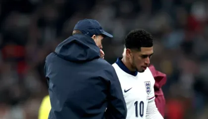 Tuchel mesazh Bellingham: Rikuperimi i tij është një garë me kohën, nuk e di nëse do të jetë në Botëror