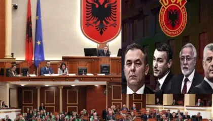 UÇK bashkon opozitën dhe maxhorancën/ Kuvendi i Shqipërisë miraton me 92 vota deklaratën e përbashkët për pafajësinë e 4 liderëve në Hagë