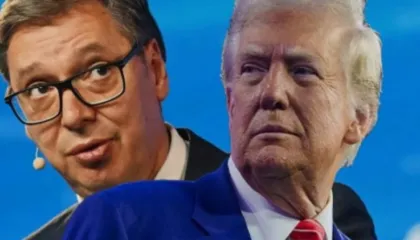 ‘Udhëheqës i dobët, nën hijen e Rusisë dhe Kinës’, FAZ: Trump e zhveshi Vuçiçin nga iluzioni i fuqisë