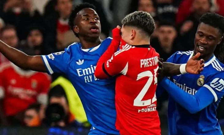 UEFA merr vendimin ndaj Prestianni-t për komentin racist ndaj Vinicius Junior. Reagon Benfica