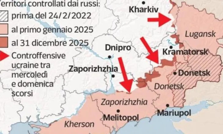 Ukraina po rikuperon terren në frontin me Rusinë, dronët vendosin ritmin e luftës