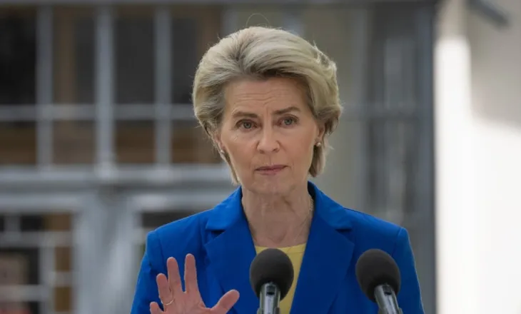 Ursula von der Leyen në Kiev për herë të 10-të që nga fillimi i luftës: Nuk do të tërhiqemi