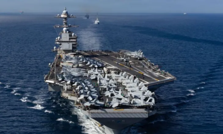 Ushtria amerikane rrëzon një dron iranian që po i afrohej aeroplanmbajtëses USS Lincoln