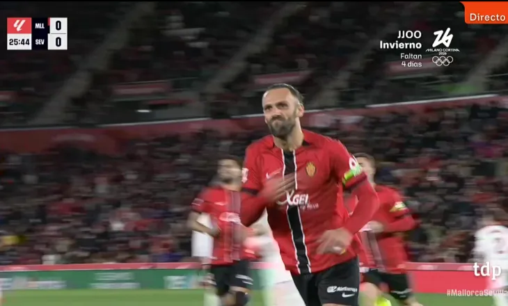 Vedat Muriqi në ndjekje të Kilian Mbapesë, “pirati” tund sërish rrjetën në La Liga